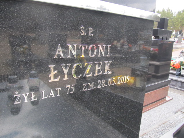 Antoni Łyczek Ruda Maleniecka - Grobonet - Wyszukiwarka osób pochowanych